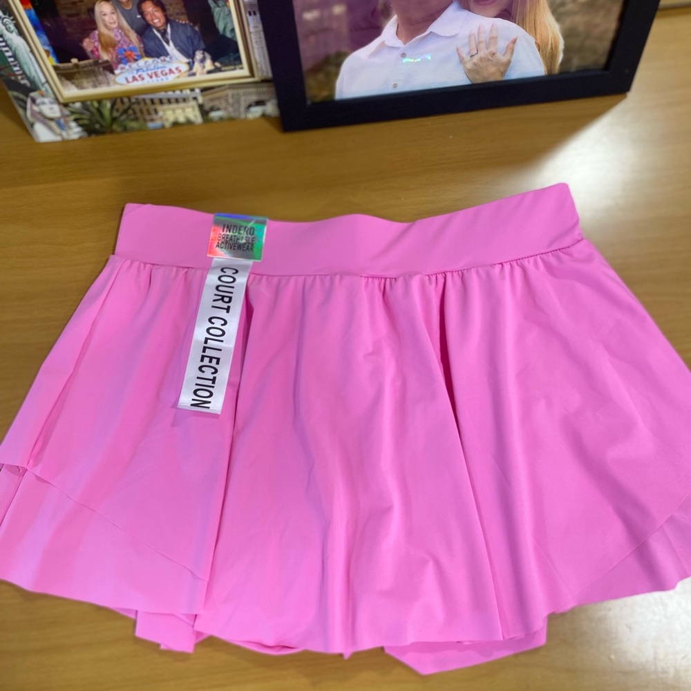 NWT! Court Collection athletic skirt with shorts size Large - Picture 3 of 12